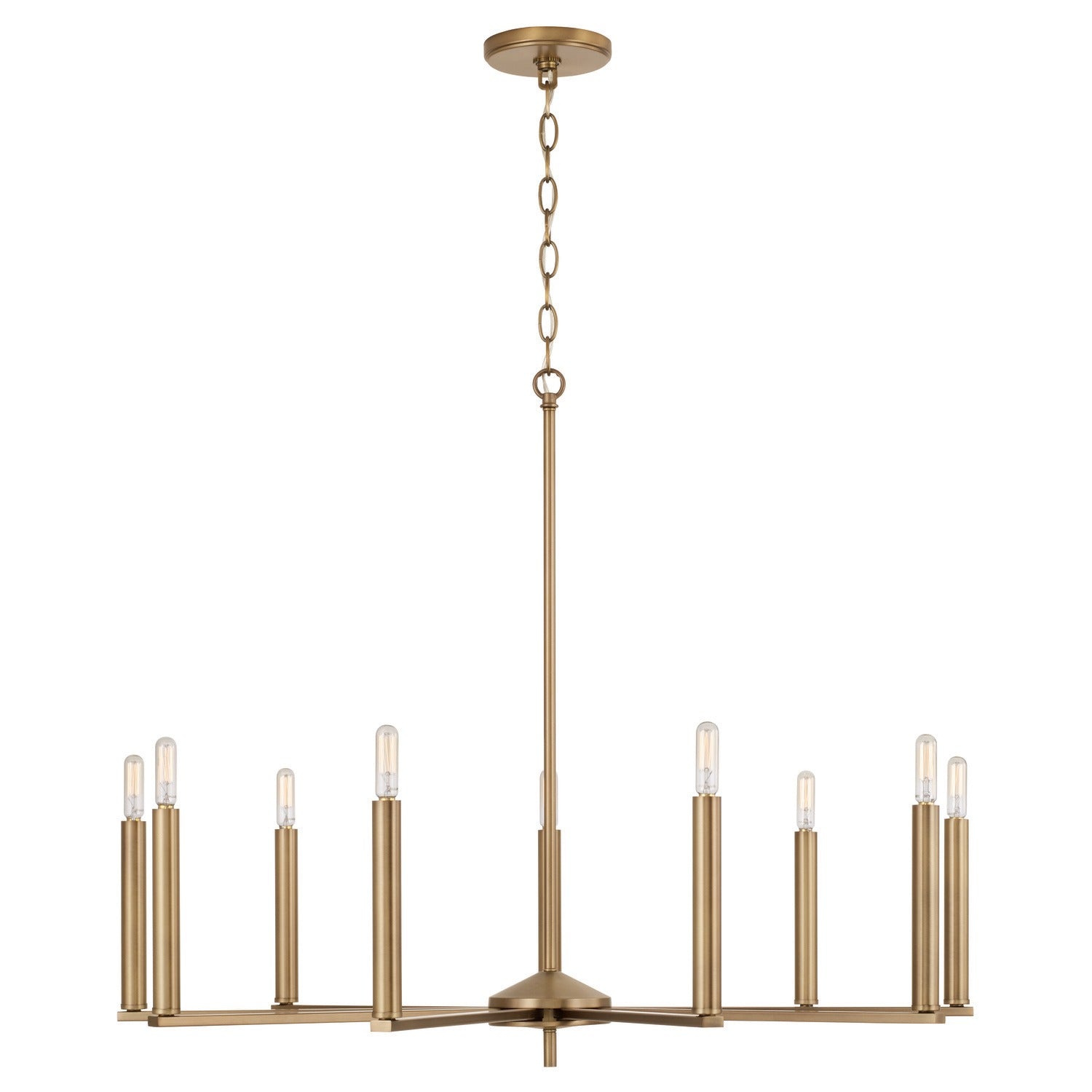 CAPITAL LIGHTING Capital Lighting 448691ad Portman 9-light Chandelier