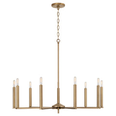 CAPITAL LIGHTING Capital Lighting 448691ad Portman 9-light Chandelier