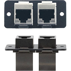 KRAMER Kramer Electronics 85-1002099 Dual RJ45 Wall Plate Insert
