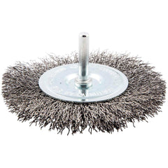 NORTON Norton 66252838974 Wheel Brush 4 in Crimped Carbon Steel