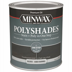 MINWAX Minwax 614994444 Polyshade Gloss Aged Barrel 1 Qt