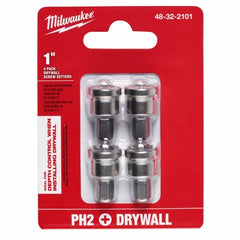 MILWAUKEE Milwaukee 48-32-2101 Drywall Screw Setter Bit 4 Pack