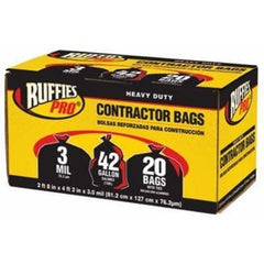 BERRY GLOBAL Berry Global 1190270 42 Gal contractor bag 32 x 50 20 pack