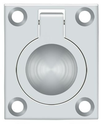DELTANA Deltana FRP175U26 Flush Ring Pull Bright Chrome