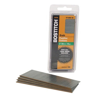 BOSTITCH Stanley Bostitch BT1350B 18 Gauge Brad Nail 2 in 2000 Pack
