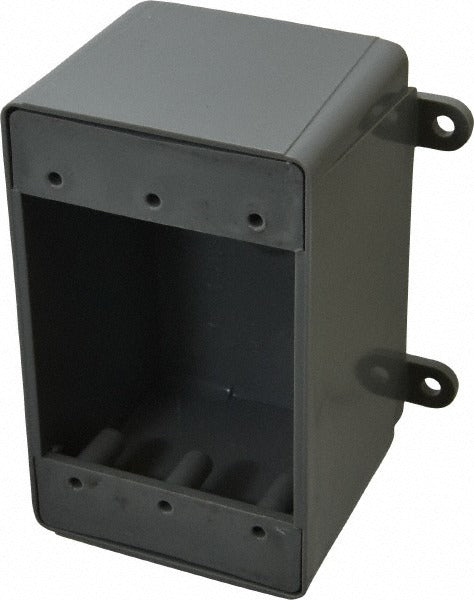 THOMAS & BETTS Thomas Betts E9801 1 Gang Pvc Switch Box