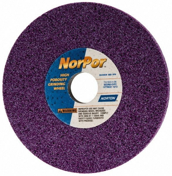 NORTON Norton 66252916212 Surface Grinding Wheel 7in 60 Grit