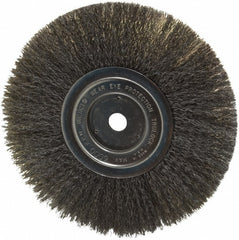 WEILER Weiler 98536 Wheel Brush 8 Inch Crimped Carbon Steel