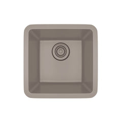 DAKOTA Dakota Plumbing Products GSE-QC1515-BE Quartz Composite Bar Sink