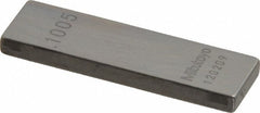 MITUTOYO Mitutoyo 611125-541 Steel Gage Block 0.1005 in Grade AS-1