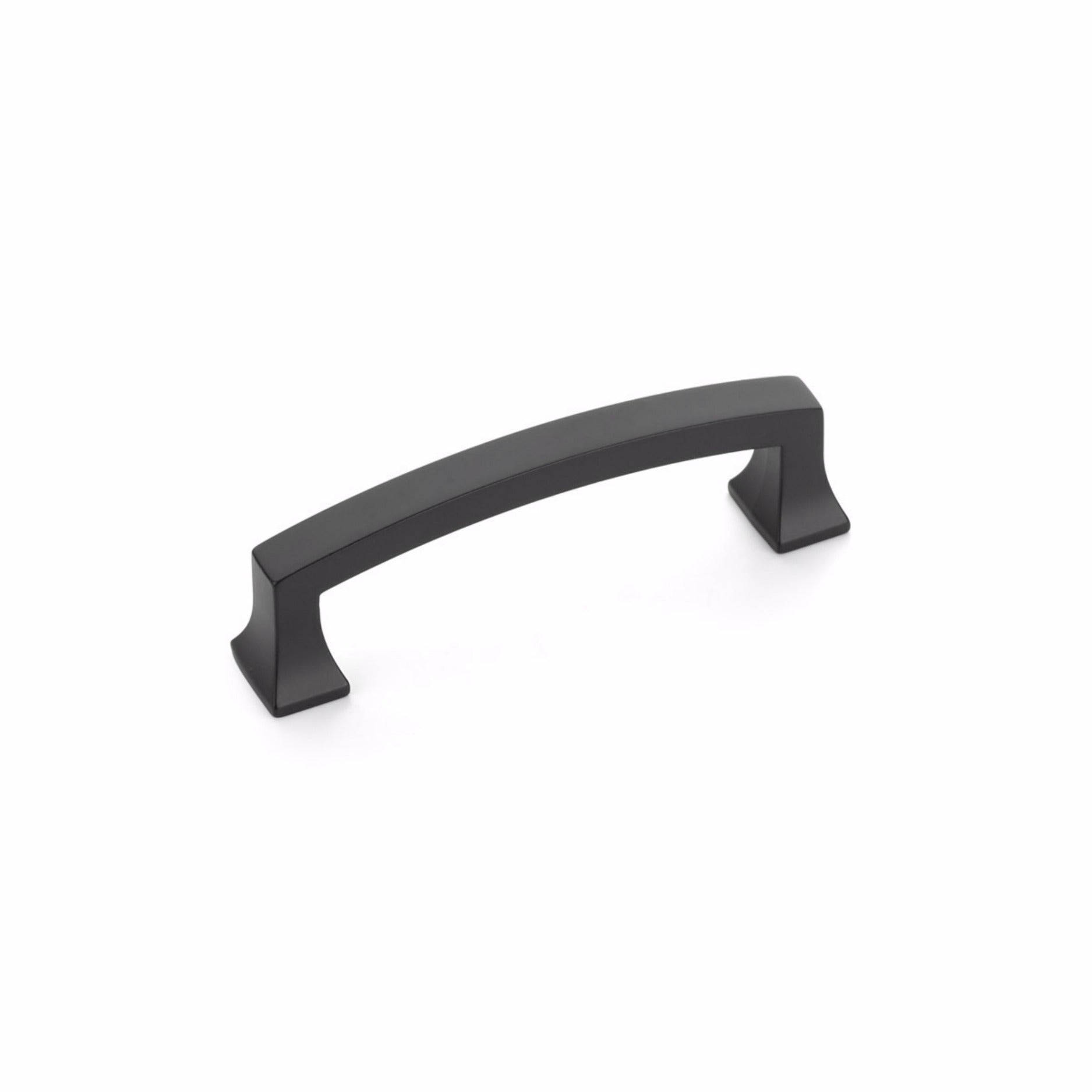 SCHAUB Schaub 526-MB Arched Cabinet Pull 3.5 in Matte Black