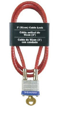 MASTER LOCK Master Lock Co 719-D Padlock Cable 4 Pin Tumbler