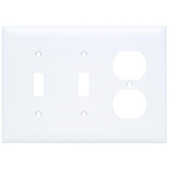 LEGRAND Legrand TP28-W Pass & Seymour TradeMaster Standard Combination Wallplate (4.7 in)