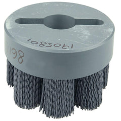 WEILER Weiler 86113 Ceramic Crimped Disc Brush 4 in 120 Grit