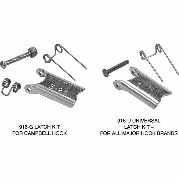 CAMPBELL Campbell 3990401 Locking Latch Kit Hook Sizes 5-25