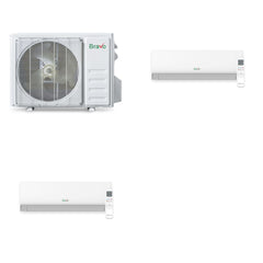 BRAVO ROMA BRAVO ROMA 30000 BTU R32 23 SEER2 2-Zone Wall-Mounted Mini Split System