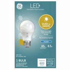GE G E Lighting 93121487 Led Dusk to Dawn A19 Bulb 9W