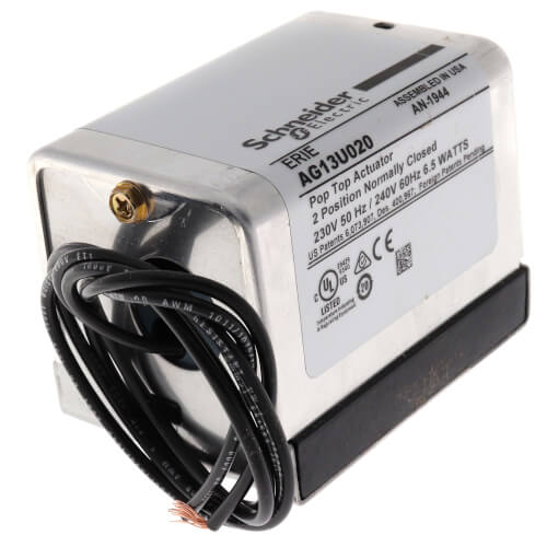 SCHNEIDER ELECTRIC Erie AG13U020 240V 60Hz/230 50Hz Actuator 2 Position Spring Return