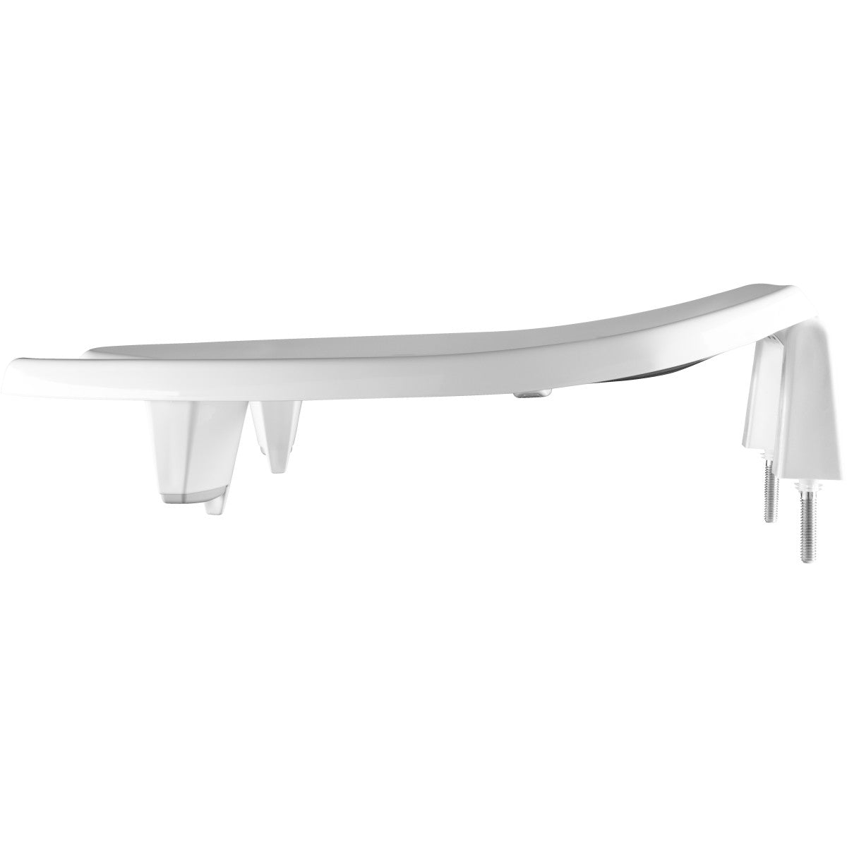 BEMIS Bemis 3L2155T 000 Medic-Aid Elongated Open Front Toilet Seat in White