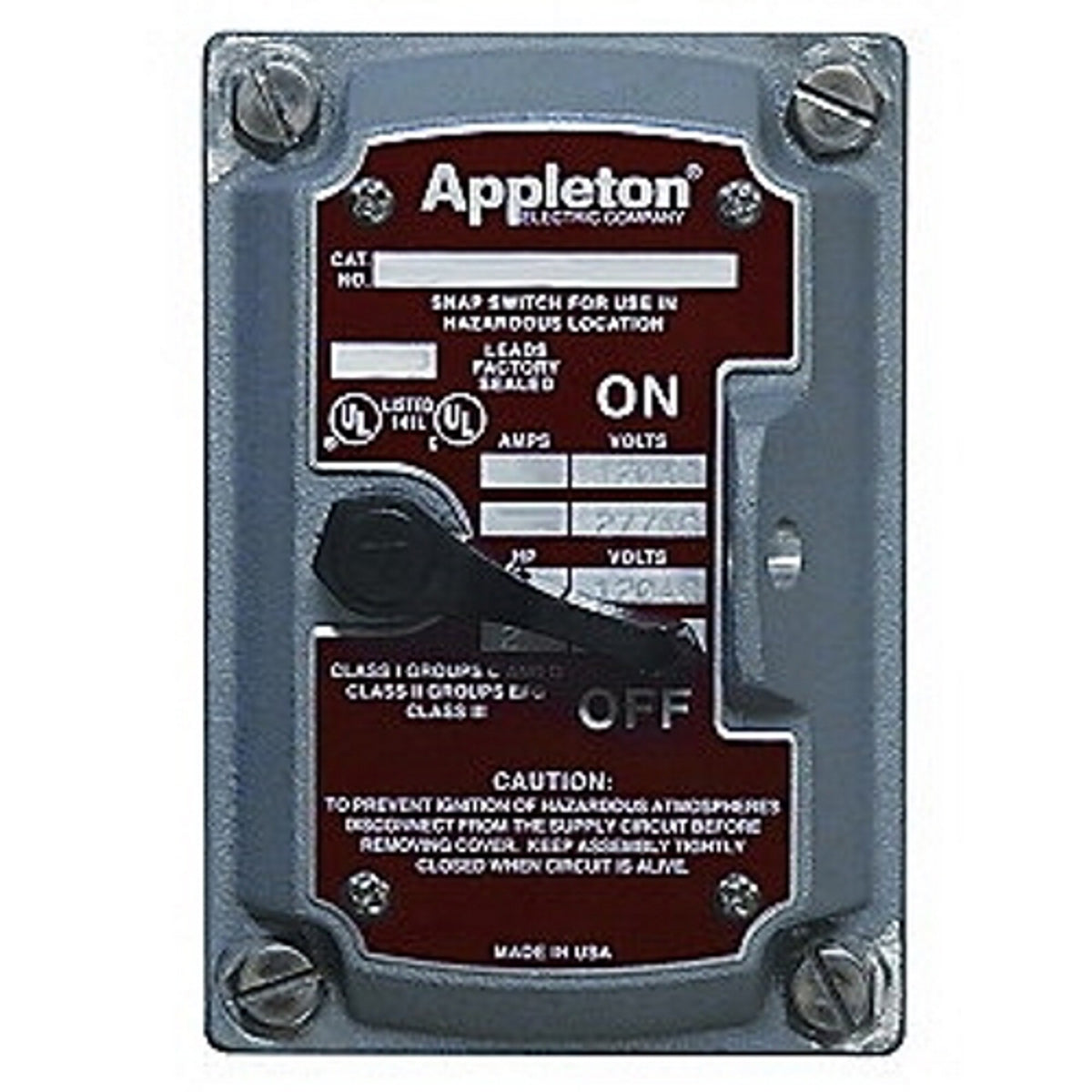 APPLETON EDSK1MSW MOTOR STARTERS