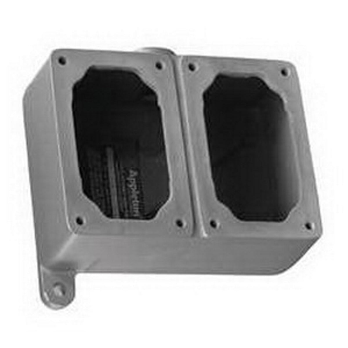 APPLETON Appleton EFDC275-NL-Q 2-Gang Feed-Through Box