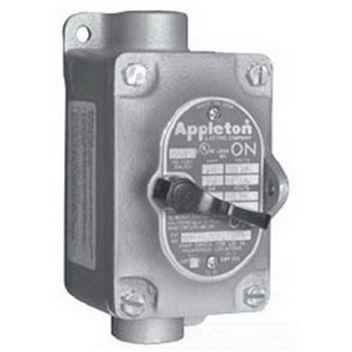 APPLETON EFSC175-F3W TOGGLE SWITCHES