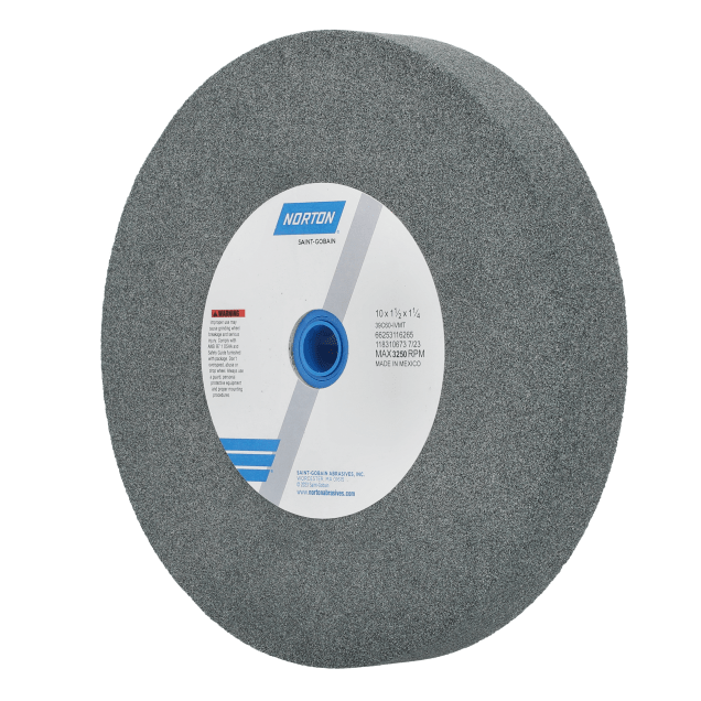 NORTON Norton 66253220942 39C vitrified bench and pedestal abrasive wheel Type 01 straight 12 x 2 x 1-1/2 in