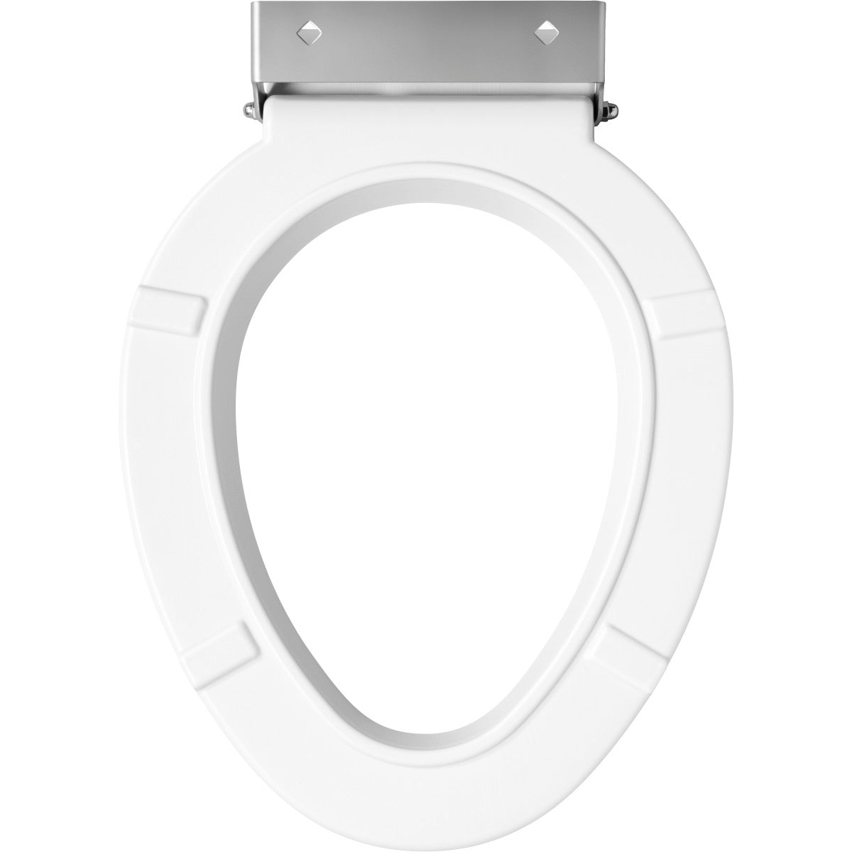 BEMIS Bemis 4LET 000 Elongated Medic-Aid Plastic Lift Spacer in White with STA-TITE Commercial Fastening System and 4-inch