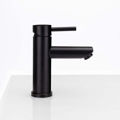 HARNEY HARDWARE Harney Hardware SHFRSS19 Single Hole Contemporary Modern Bathroom Sink Faucet 7 In. (Replacement Moen 4000)