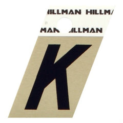 HILLMAN Hillman Fasteners 840514 Reflective Adhesive Letter K 6 Pack