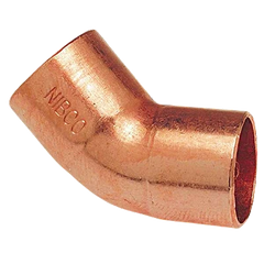 MUELLER STREAMLINE Mueller Streamline ELL00903 Wrot Copper 45 Deg Street Elbow