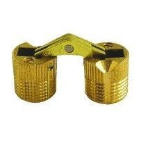 SOSS Soss BH104 Barrel Hinge Bright Brass 0.5 Inch