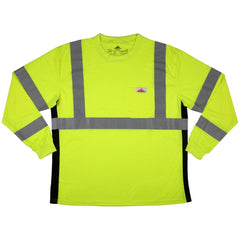 MCR SAFETY Mcr Safety LSTSCL3MLX2 Hi-vis Work Shirt 2XL Class 3
