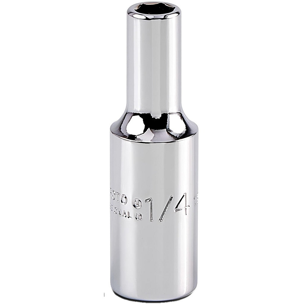 PROTO Proto J5008H Deep Hand Socket 1/4 in 6-pt 3/8 Drive