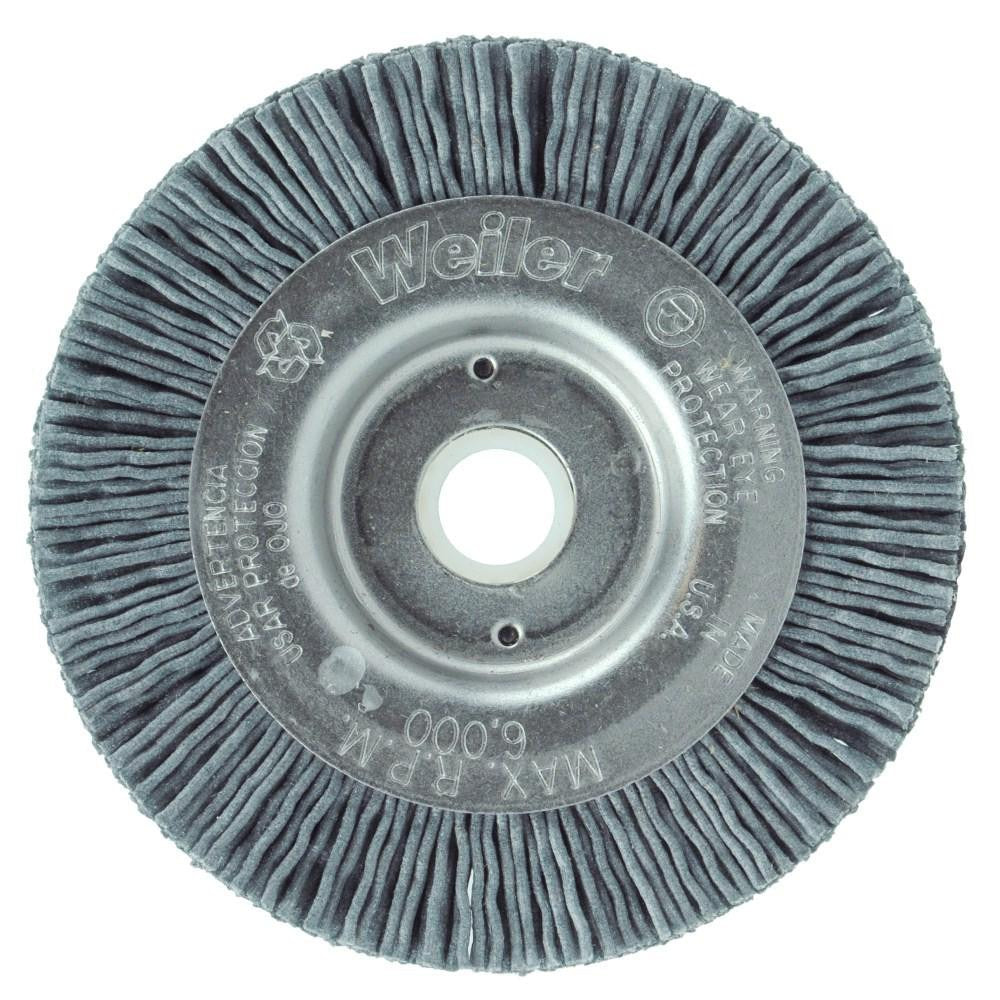 WEILER Weiler 31084 Wheel Brush 3in Crimped Nylon 180 Grit