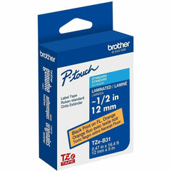 BROTHER Brother BRTTZEB31CSG P-touch TZe Laminated Label Tape (0.47 in x 26.20 ft) TZEB31G