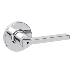 KWIKSET Kwikset 300CSLRDT-26 Casey Lever Privacy Door Lock Chrome