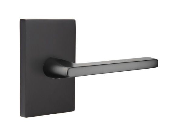 EMTEK Emtek 5212HLOUS19RH Helios Lever Privacy Set Flat Black