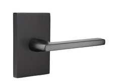 EMTEK Emtek 5112HLOUS19LH Helios Lever Passage Set Flat Black