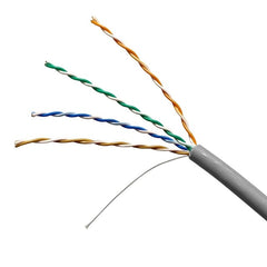 WAVENET Wavenet 5e04urgy Cat5e Bulk Cable 1000 Ft Gray Pvc