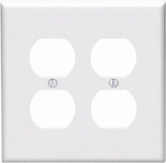 LEVITON Leviton Mfg Co R52-0PJ82-00W Midway Nylon Wallplate 40-pack