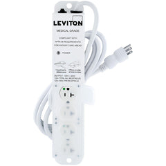 LEVITON Leviton 5304M-2N7 Hospital Grade Power Strip 20A 4 Outlet