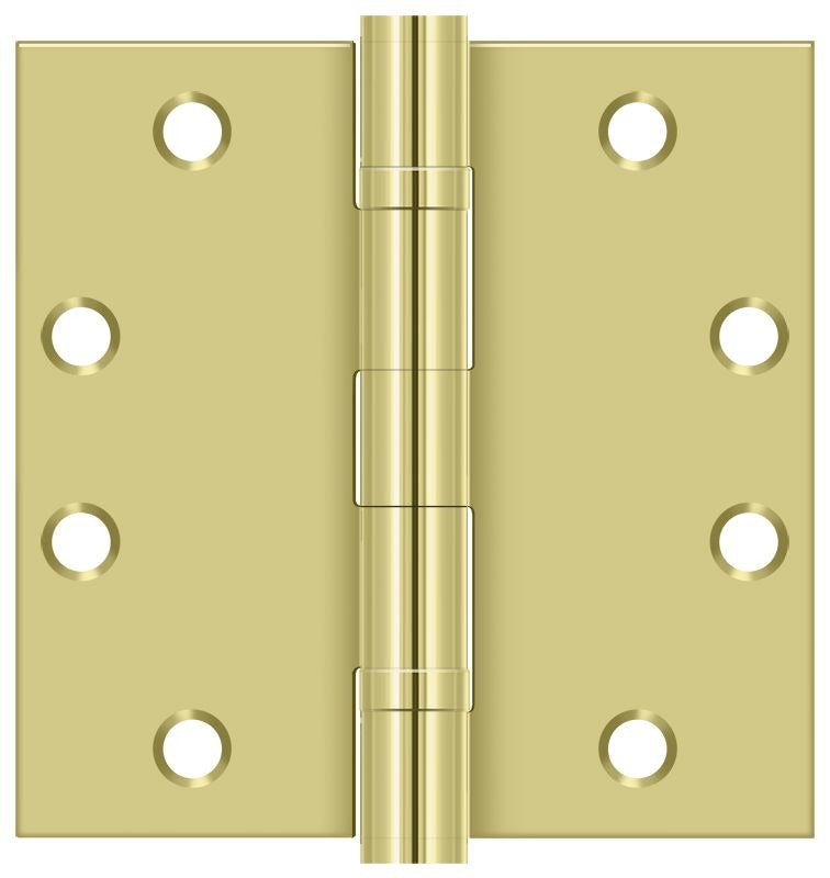 DELTANA Deltana S45BBU3 Heavy Duty Ball Bearing Hinge 4.5x4.5 Brass