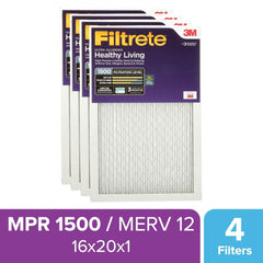 3M 3M 7100203142 Pleated Air Filter Merv 12 16x20x1