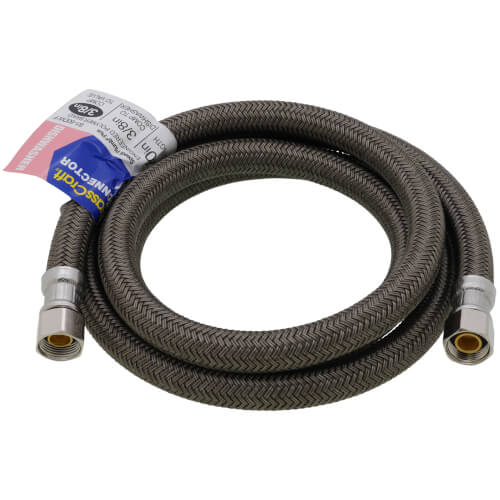 BRASSCRAFT BrassCraft B1-60DWF Speedi Plumb Plus 3/8 x 60 in. Braided Polymer Dishwasher Flexible Water Connector