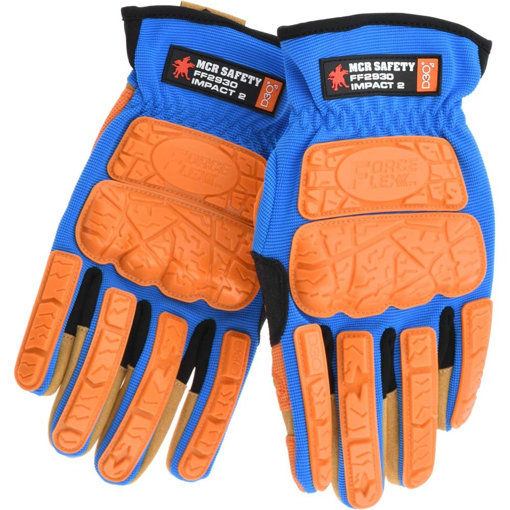 MCR SAFETY Mcr Safety FF2930L Leather Work Gloves Size L