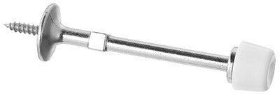 NATIONAL HARDWARE National Mfg N830-102 Rigid Door Stop 3 in Satin Nickel