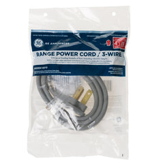 GE APPLIANCES Ge Appliances WX09X10010 4 feet and 50 Amp 3-Wire Range Cord (4 ft) TJ5604
