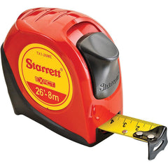 STARRETT Starrett 30655 Tape Measure 26 Ft 1 in Yellow Blade