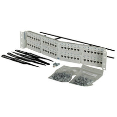 ORTRONICS Ortronics PHA6AU48-W 48-port Cat6a Angled Patch Panel